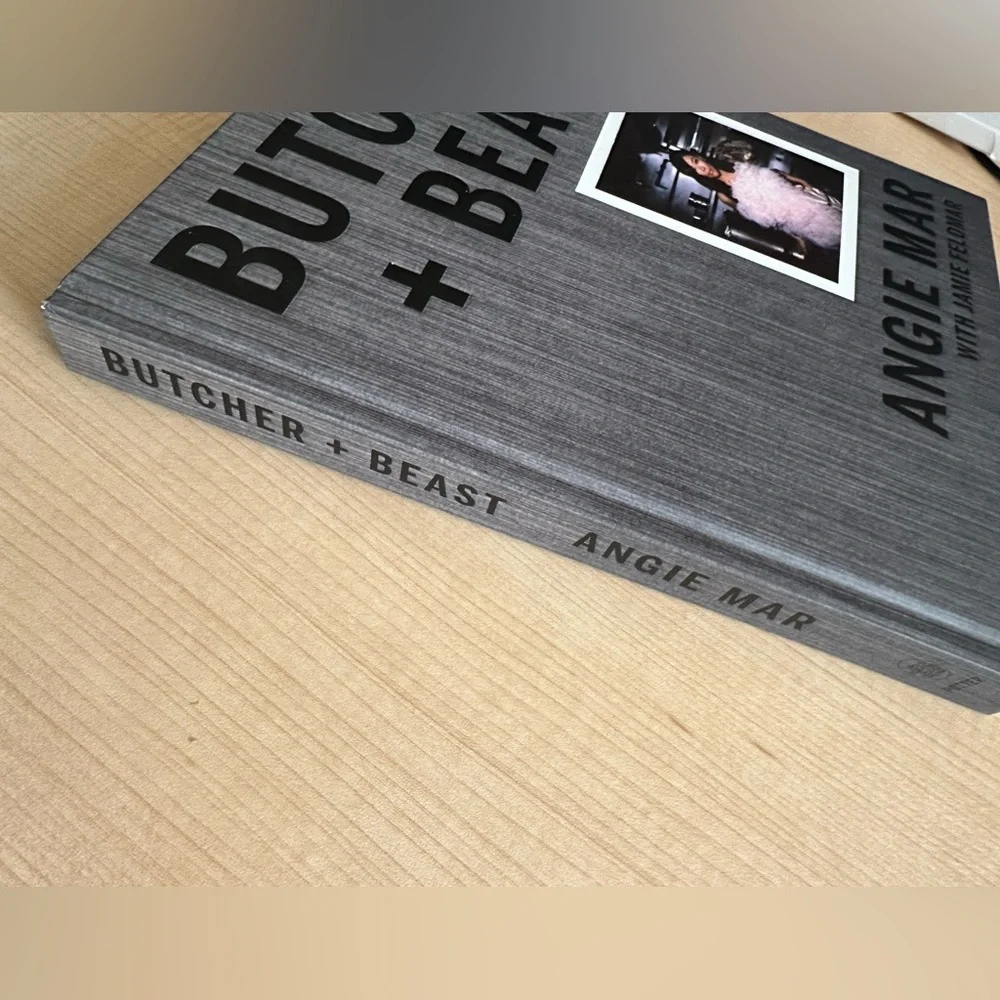 BUTCHER + BEAST Hardcover 2019 Restaurant Cookbook